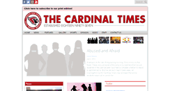 Desktop Screenshot of cardinaltimes.org